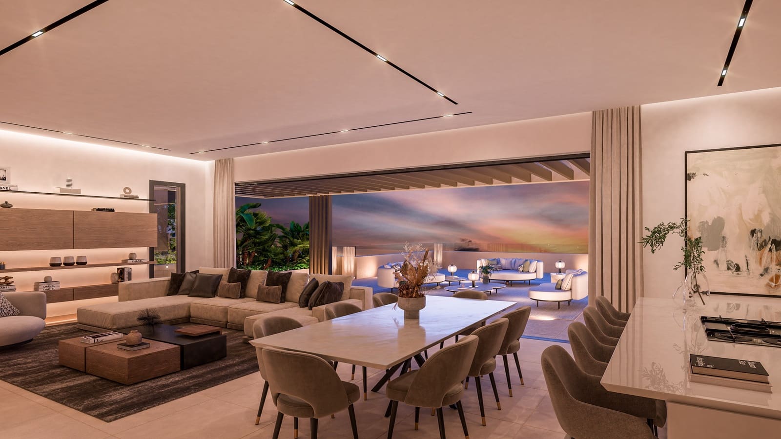 3 quarto Penthouse para venda em Benahavis com piscina garagem - 2 900 000 € (Ref: 9813781)