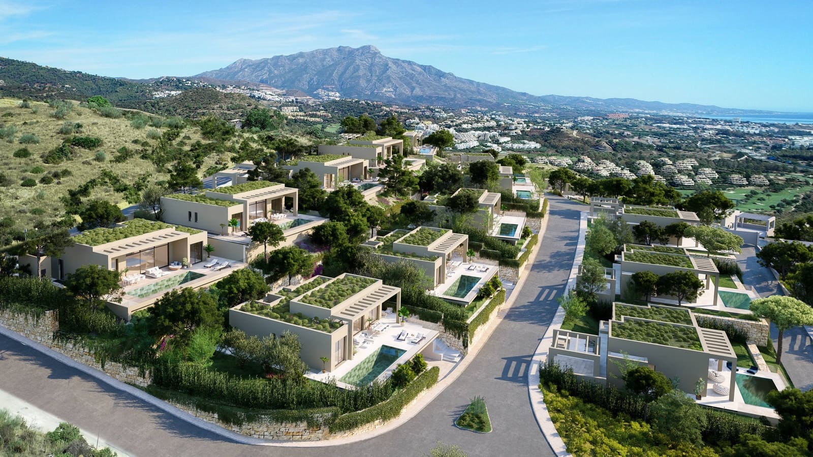 3 quarto Penthouse para venda em Benahavis com piscina garagem - 2 900 000 € (Ref: 9813781)