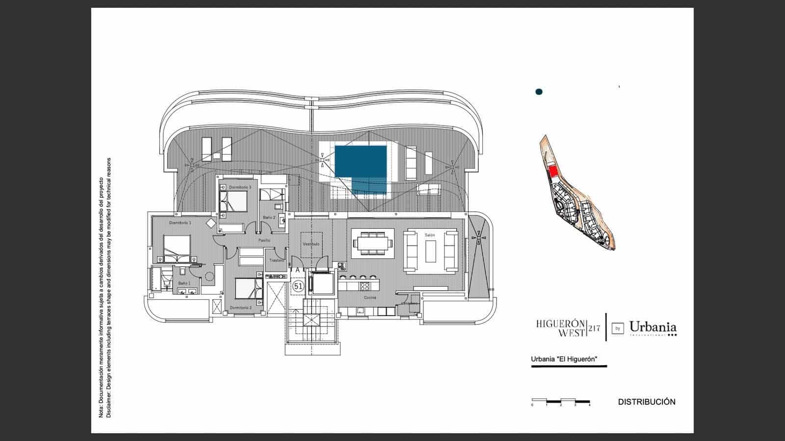 3 slaapkamer Penthouse te koop in Fuengirola met zwembad garage - € 1.199.000 (Ref: 9824943)