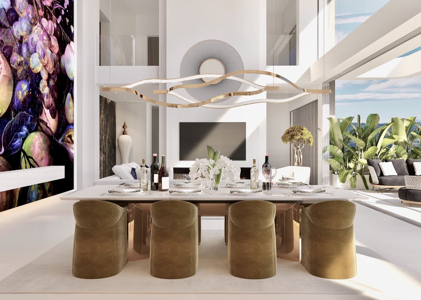 4 sypialnia Willa na sprzedaż w Benahavis z basenem garażem - 7 995 000 € (Ref: 9865077)