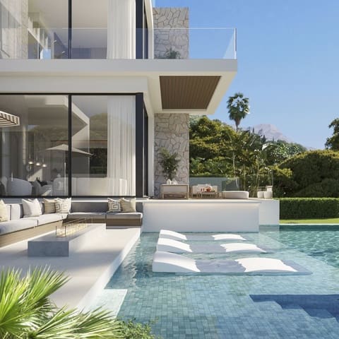 4 chambre Villa/Maison à vendre à Marbella avec piscine garage - 3 900 000 € (Ref: 9920120)
