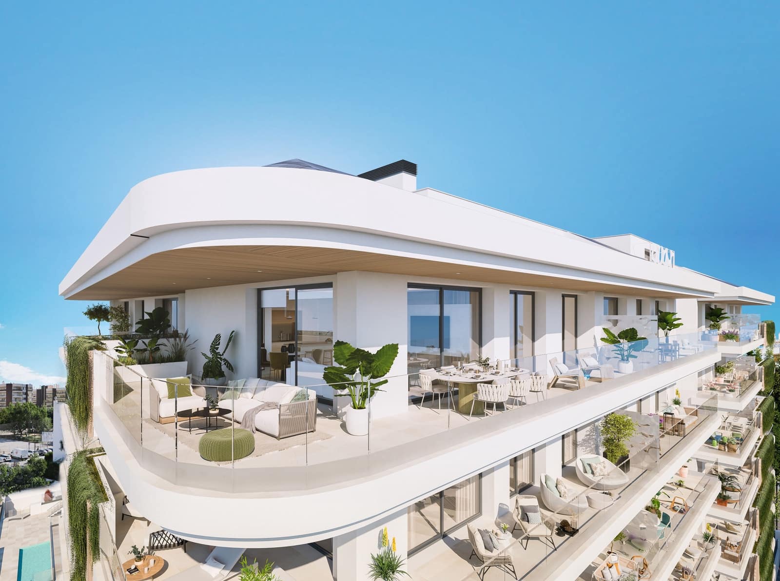 2 soveværelse Lejlighed til salg i Fuengirola med swimmingpool garage - € 699.500 (Ref: 9936093)
