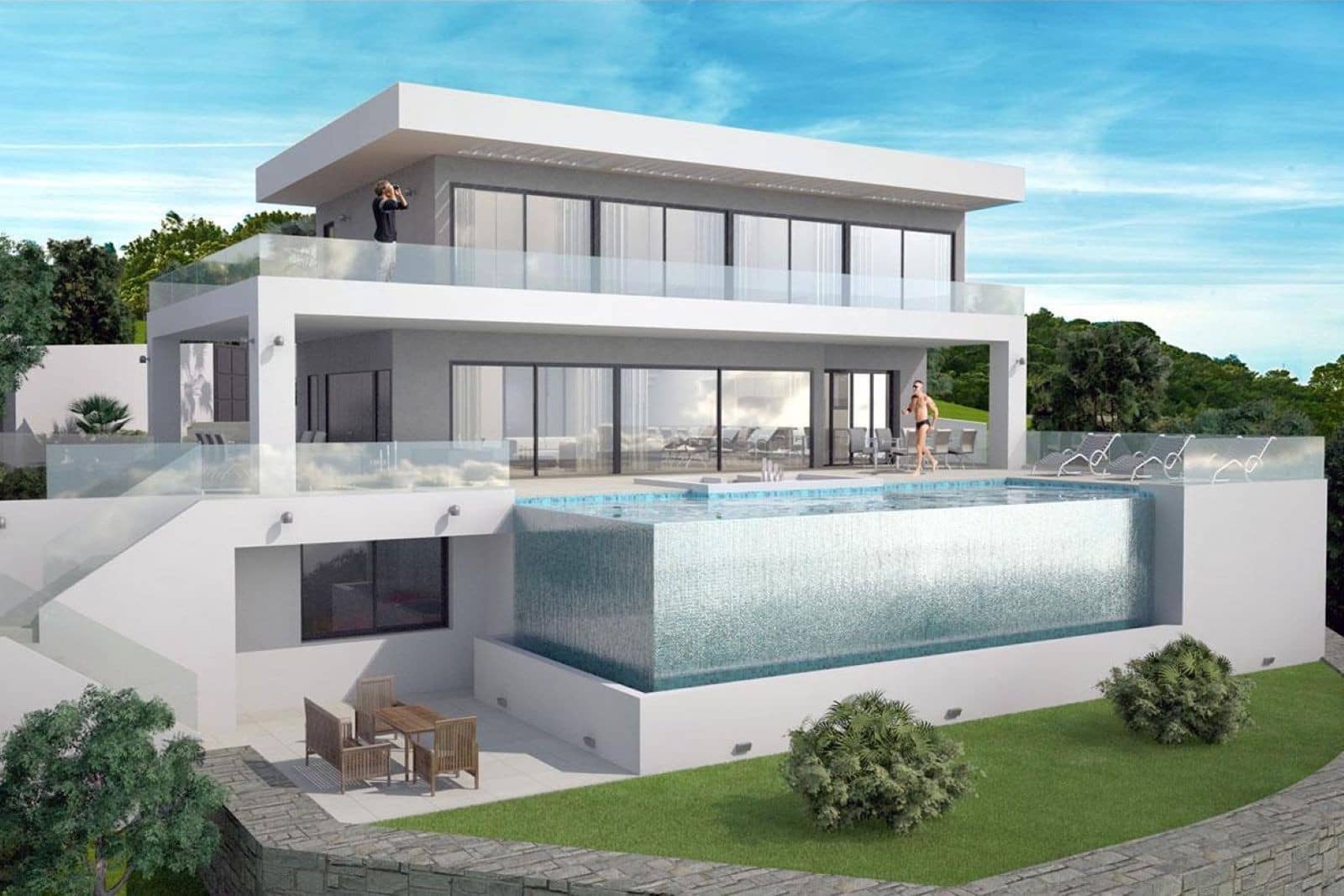 4 chambre Villa/Maison à vendre à Marbella avec piscine garage - 3 650 000 € (Ref: 9942042)