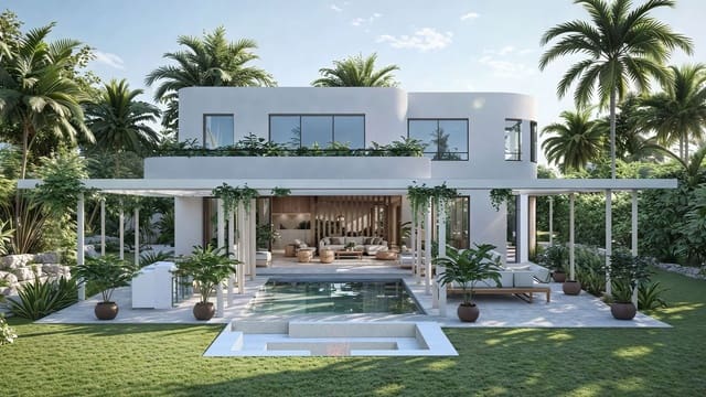 4 chambre Villa/Maison à vendre à Marbella avec piscine garage - 3 495 000 € (Ref: 9959452)
