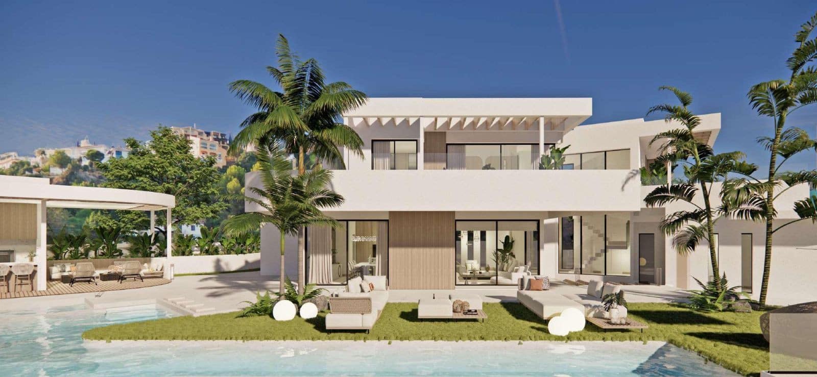 4 sypialnia Willa na sprzedaż w Benalmadena z basenem garażem - 3 200 000 € (Ref: 9959457)