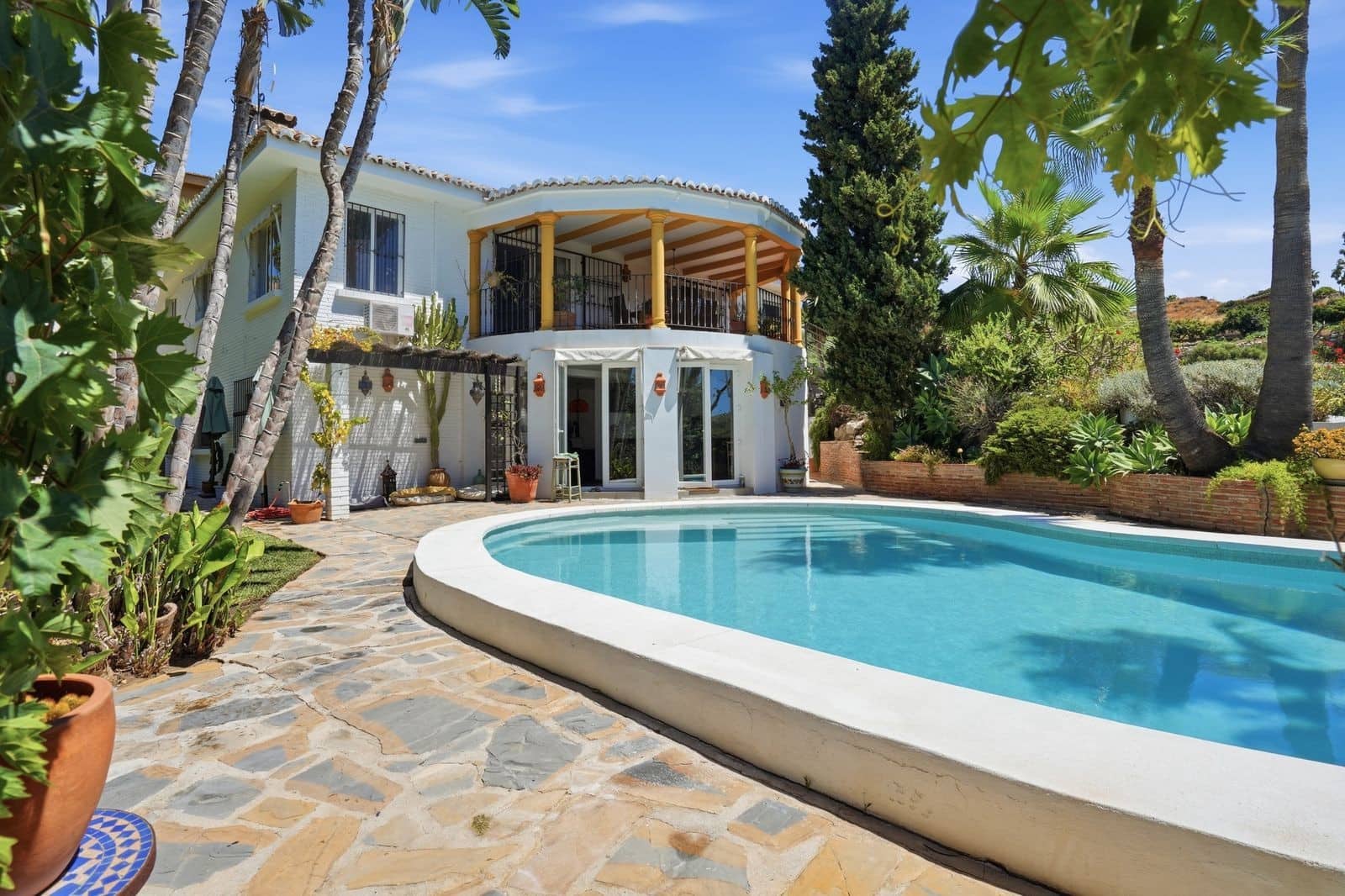 5 sypialnia Willa na sprzedaż w Benalmadena z basenem garażem - 1 425 000 € (Ref: 9962375)