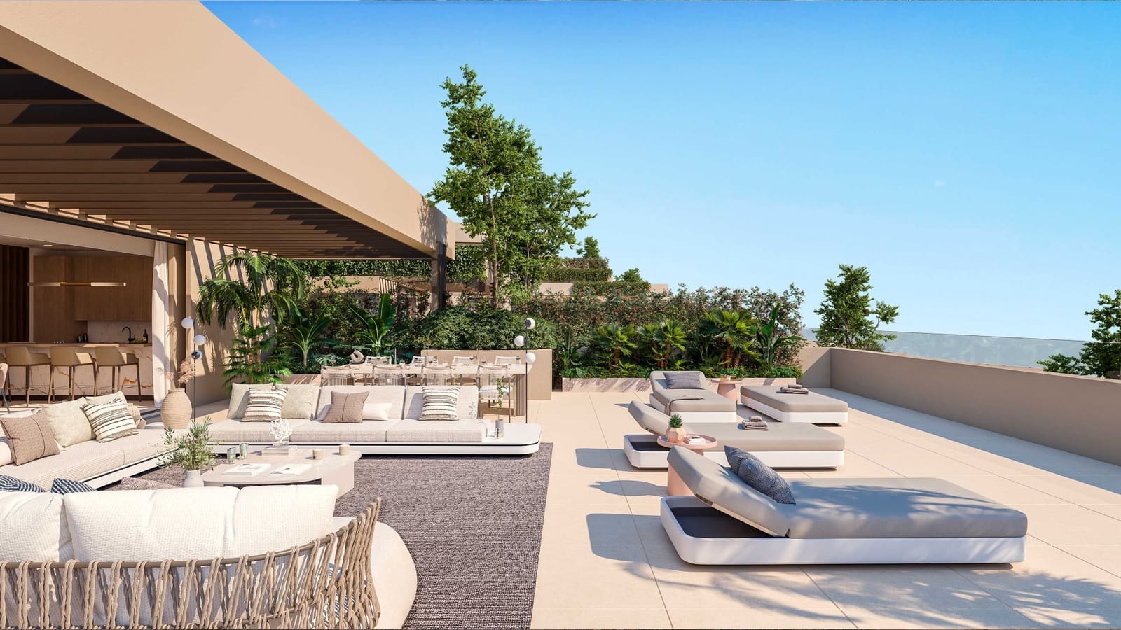 3 soverom Penthouse til salgs i Benahavis med svømmebasseng garasje - € 2 400 000 (Ref: 9970331)