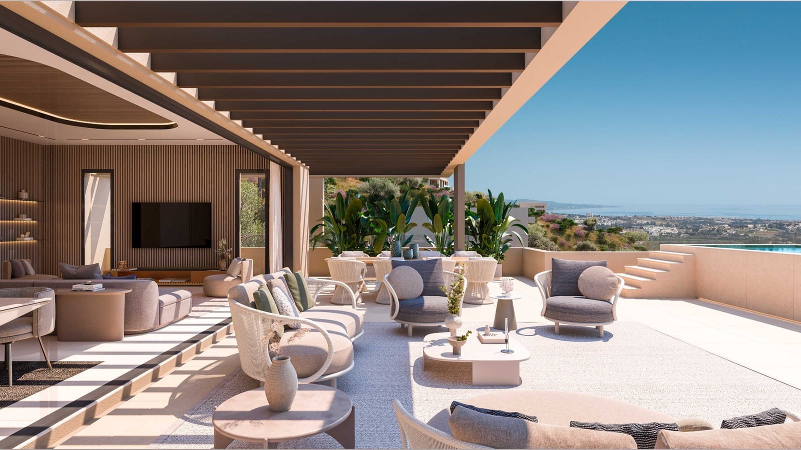 3 soverom Penthouse til salgs i Benahavis med svømmebasseng garasje - € 2 400 000 (Ref: 9970331)