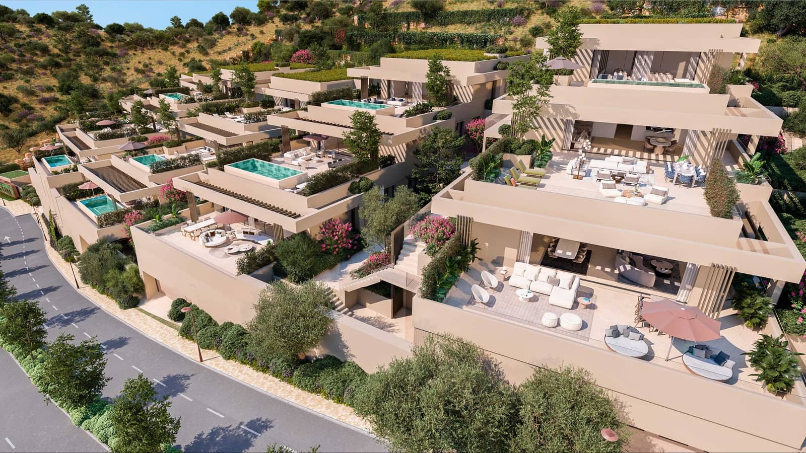 3 soverom Penthouse til salgs i Benahavis med svømmebasseng garasje - € 2 400 000 (Ref: 9970331)