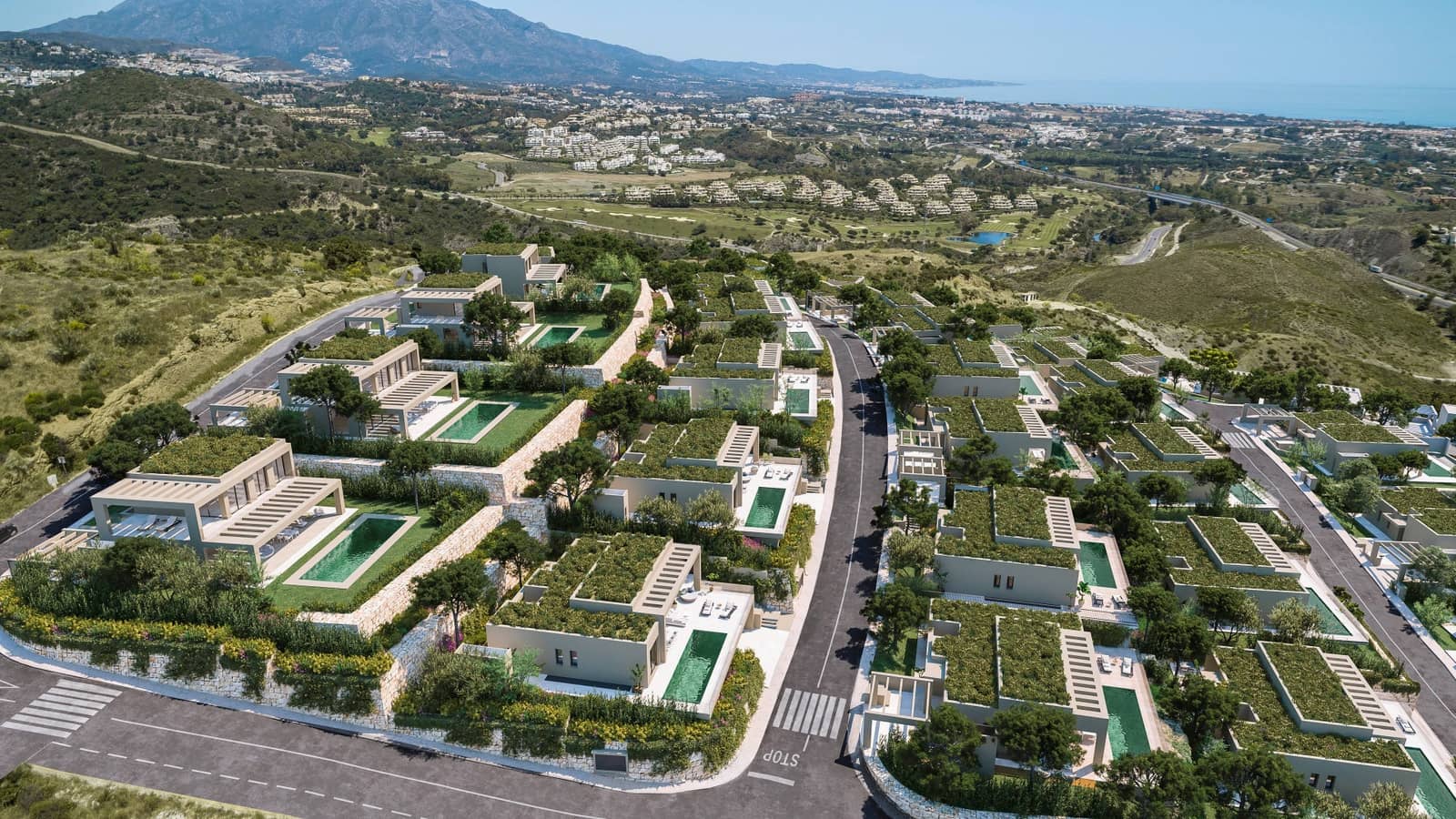 3 soverom Penthouse til salgs i Benahavis med svømmebasseng garasje - € 2 400 000 (Ref: 9970331)