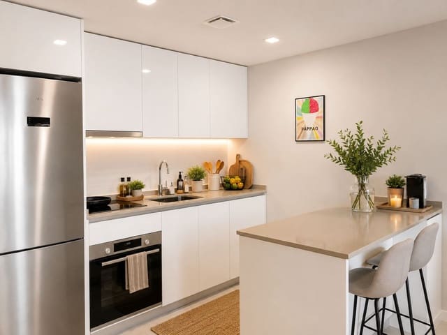 2 sypialnia Apartament na sprzedaż w Mijas Costa, Mijas z basenem garażem - 520 000 € (Ref: 9977025)