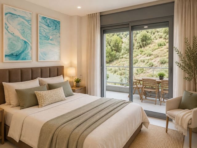 2 sypialnia Apartament na sprzedaż w Mijas Costa, Mijas z basenem garażem - 520 000 € (Ref: 9977025)