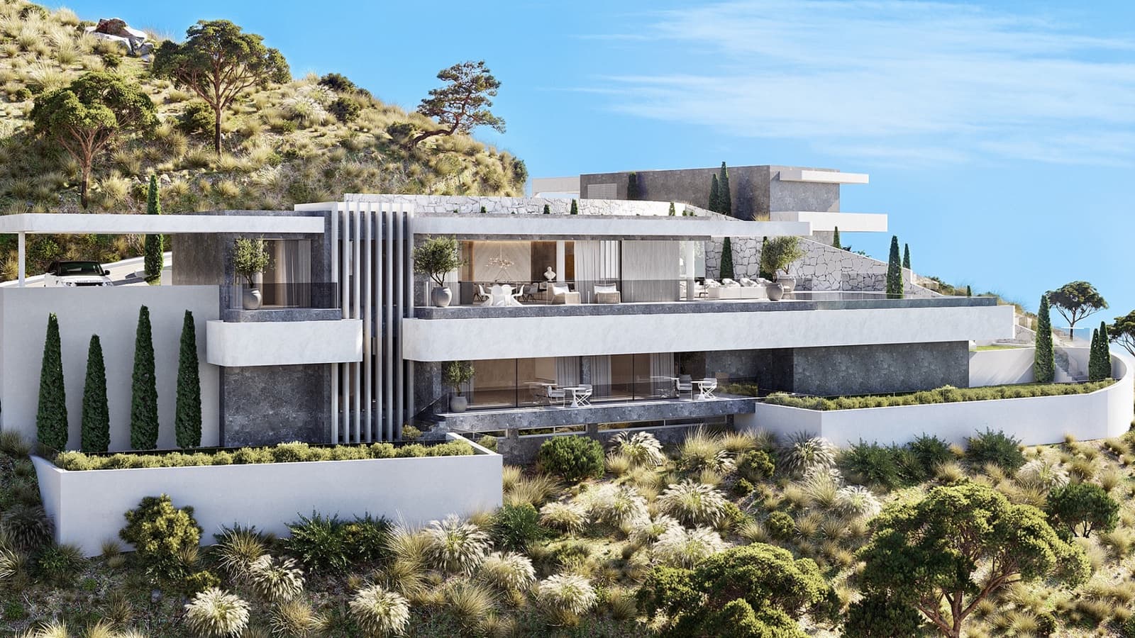 4 bedroom Villa for sale in Benahavis with pool garage - € 6,995,000 (Ref: 9979579)