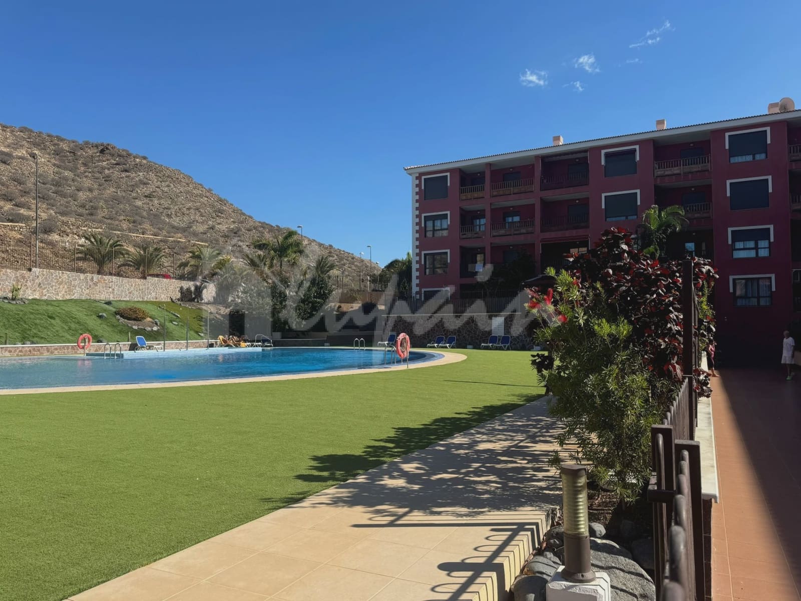 1 quarto Apartamento para venda em Palm-Mar com piscina - 220 000 € (Ref: 8666884)