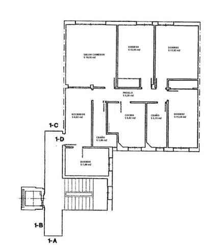 4 bedroom Flat for sale in Chamartín, Madrid city - € 495,000 (Ref: 9203599)