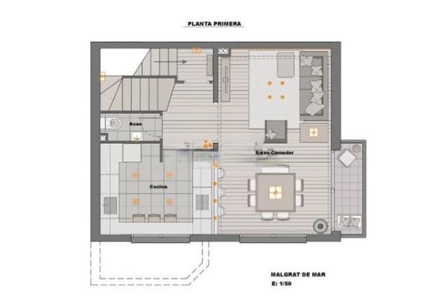 3 chambre Maison de Ville à vendre à Malgrat de Mar - 330 000 € (Ref: 9203939)