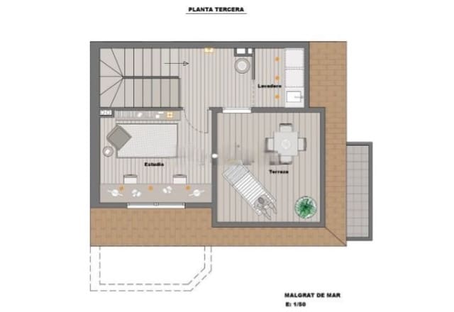 3 chambre Maison de Ville à vendre à Malgrat de Mar - 330 000 € (Ref: 9203939)