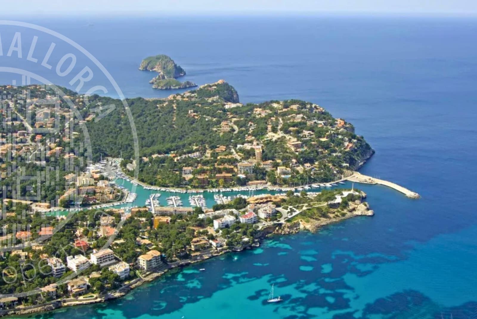 3 sypialnia Willa na sprzedaż w Santa Ponsa z basenem garażem - 2 550 000 € (Ref: 9553107)