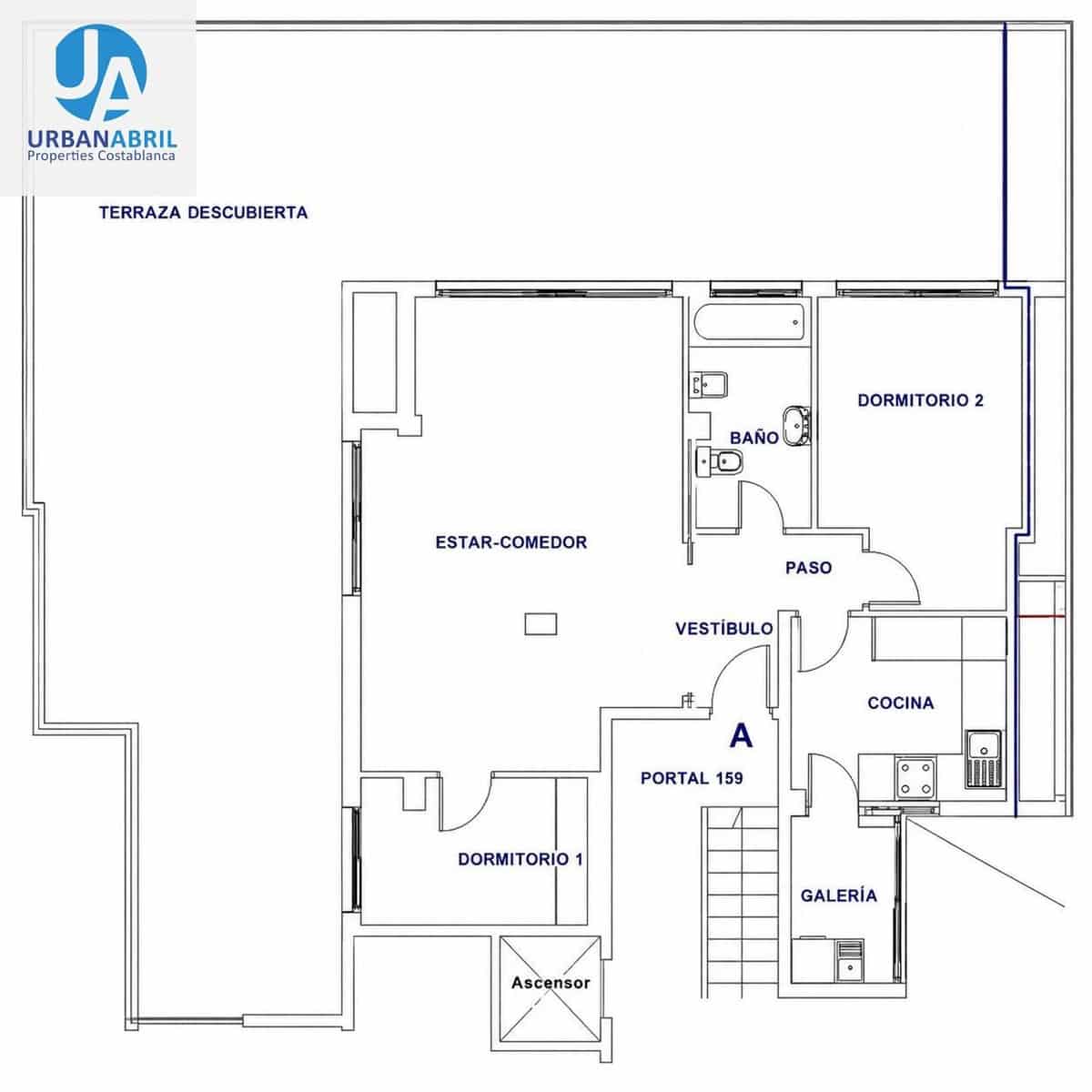 2 makuuhuone Kattohuoneisto myytävänä paikassa El Campello - 498 000 € (Ref: 10027382)