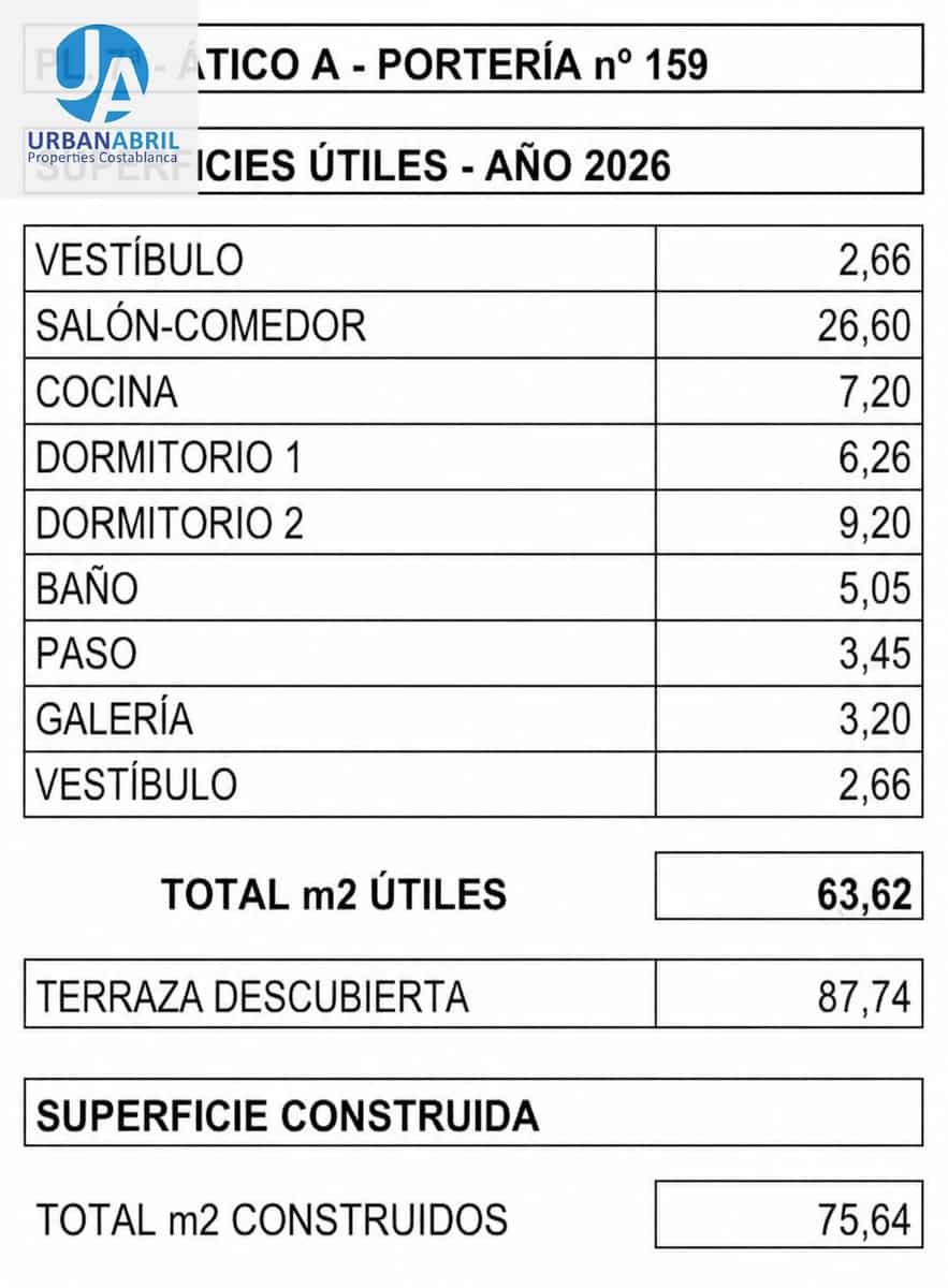 2 makuuhuone Kattohuoneisto myytävänä paikassa El Campello - 498 000 € (Ref: 10027382)