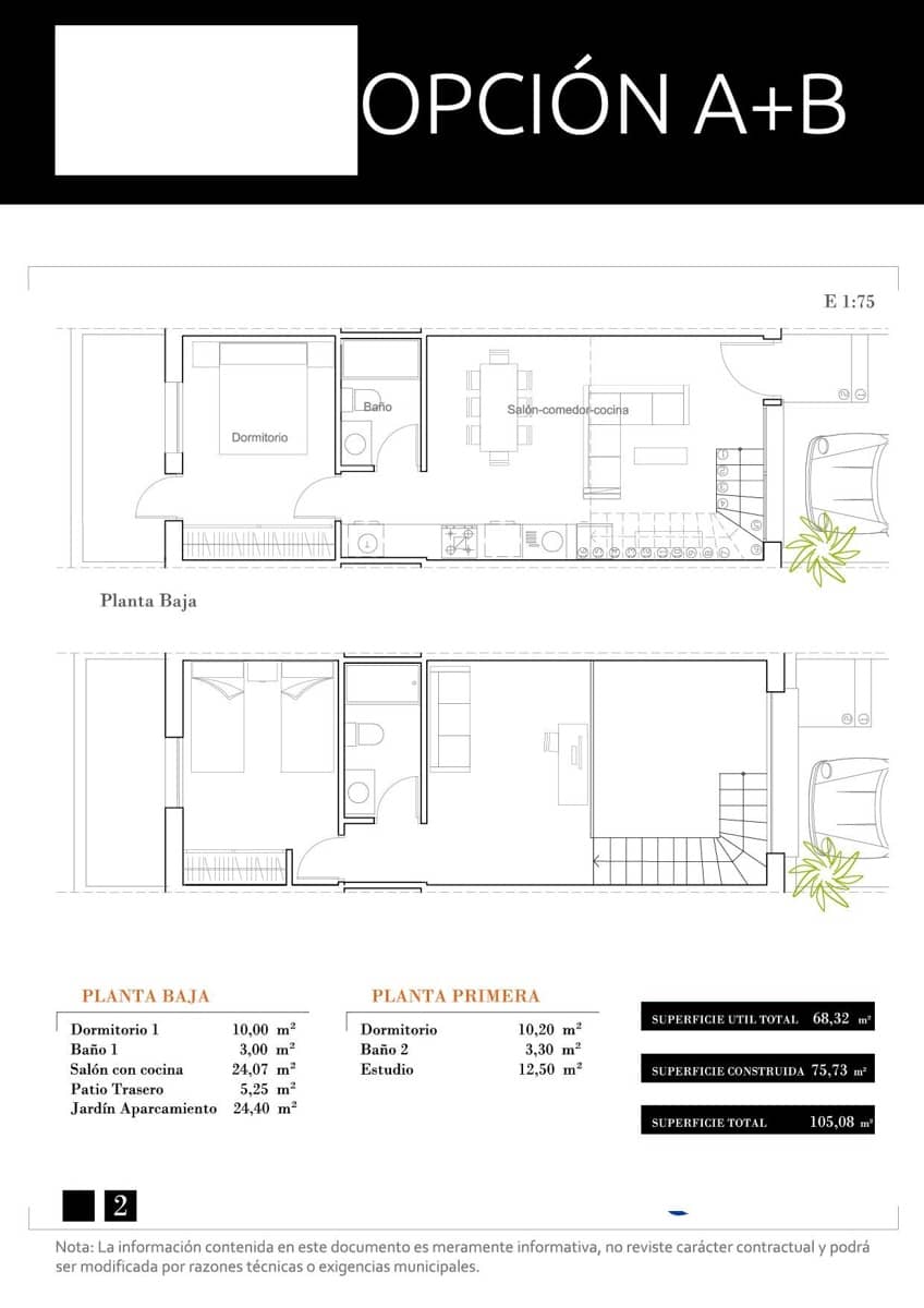 2 bedroom Terraced Villa for sale in Gran Alacant with pool - € 270,000 (Ref: 9844090)