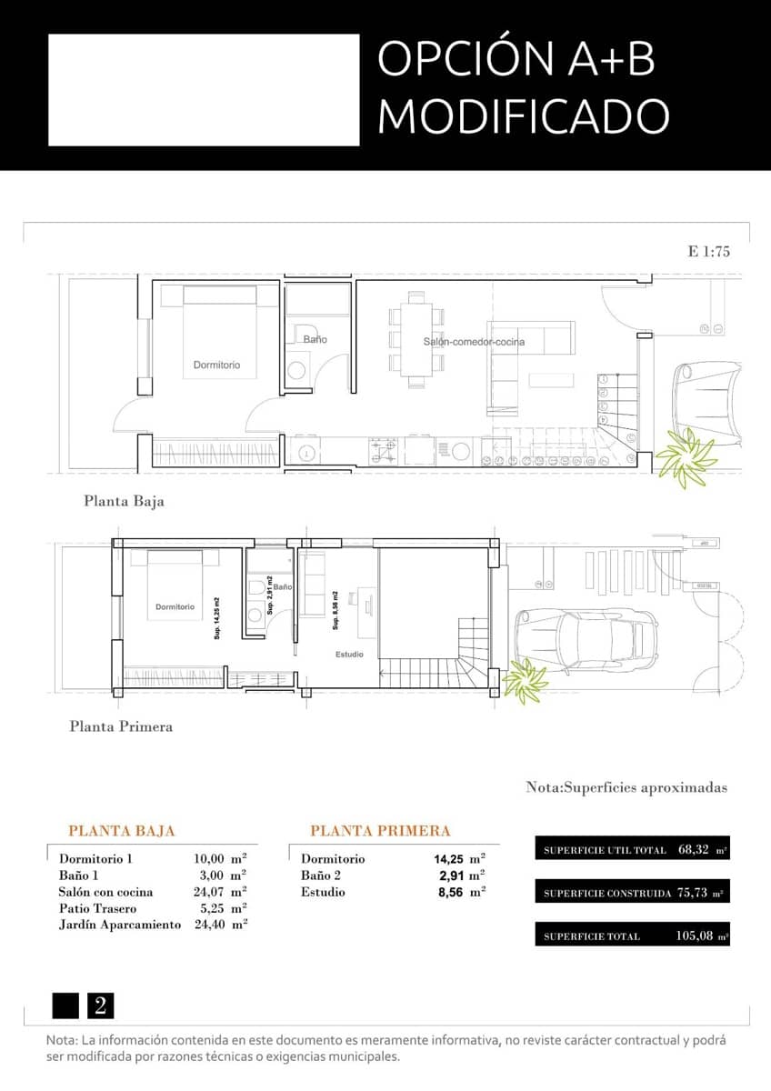 2 bedroom Terraced Villa for sale in Gran Alacant with pool - € 270,000 (Ref: 9844090)