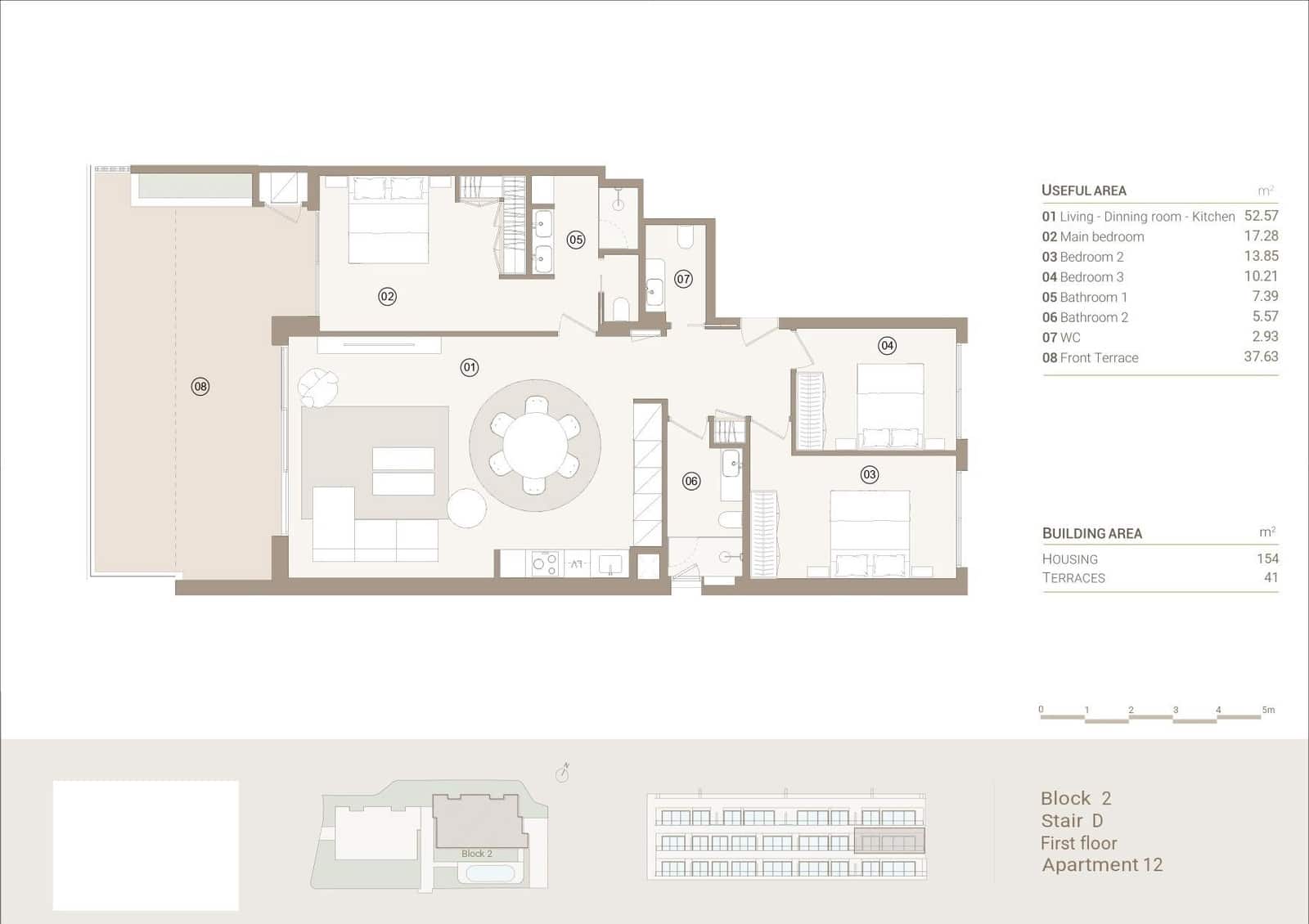 3 Zimmer Apartment zu verkaufen in Las Colinas Golf mit Pool Garage - 640.000 € (Ref: 9844091)