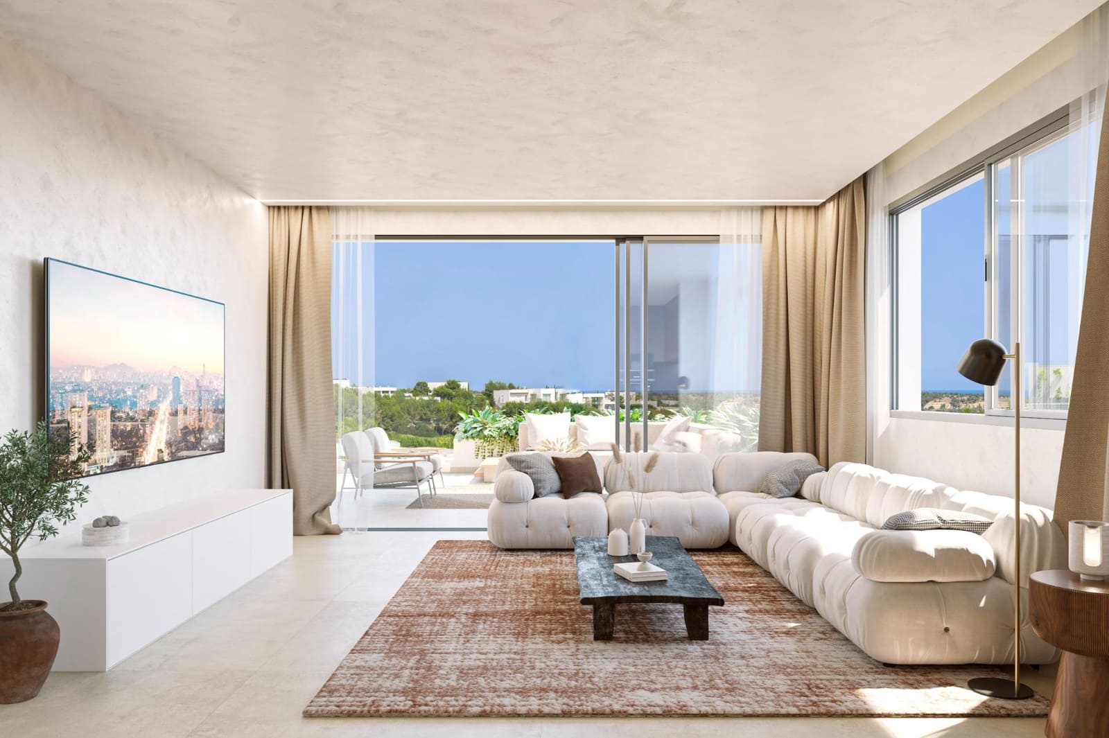 Ático de 3 habitaciones en Las Colinas Golf en venta con piscina garaje - 985.000 € (Ref: 9844092)