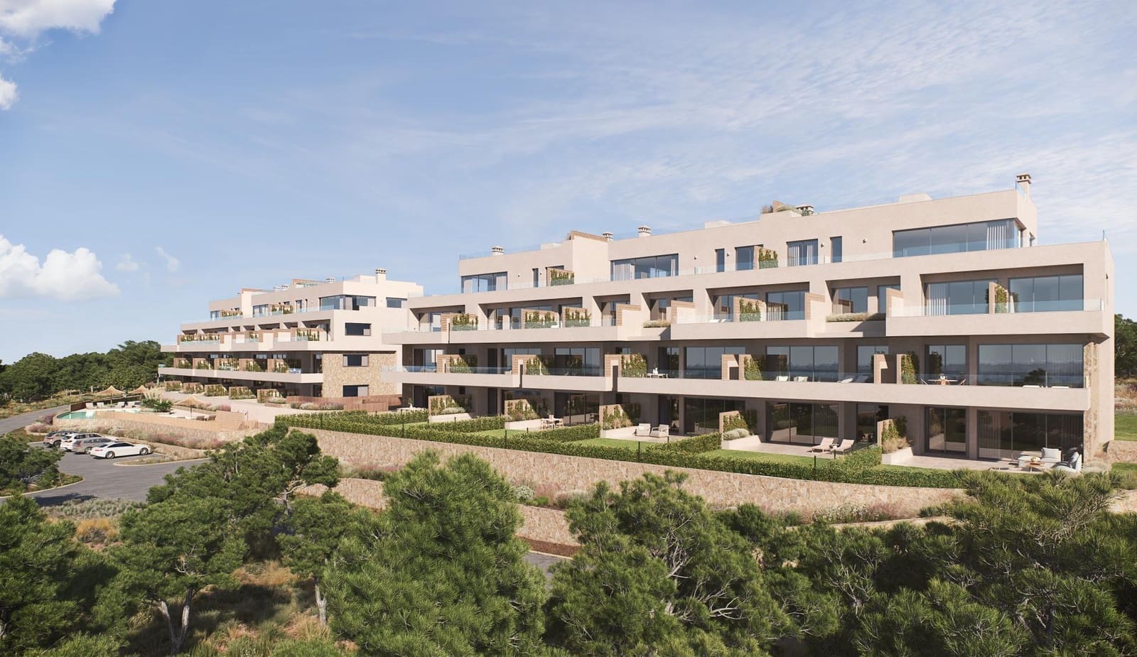 Ático de 3 habitaciones en Las Colinas Golf en venta con piscina garaje - 985.000 € (Ref: 9844092)