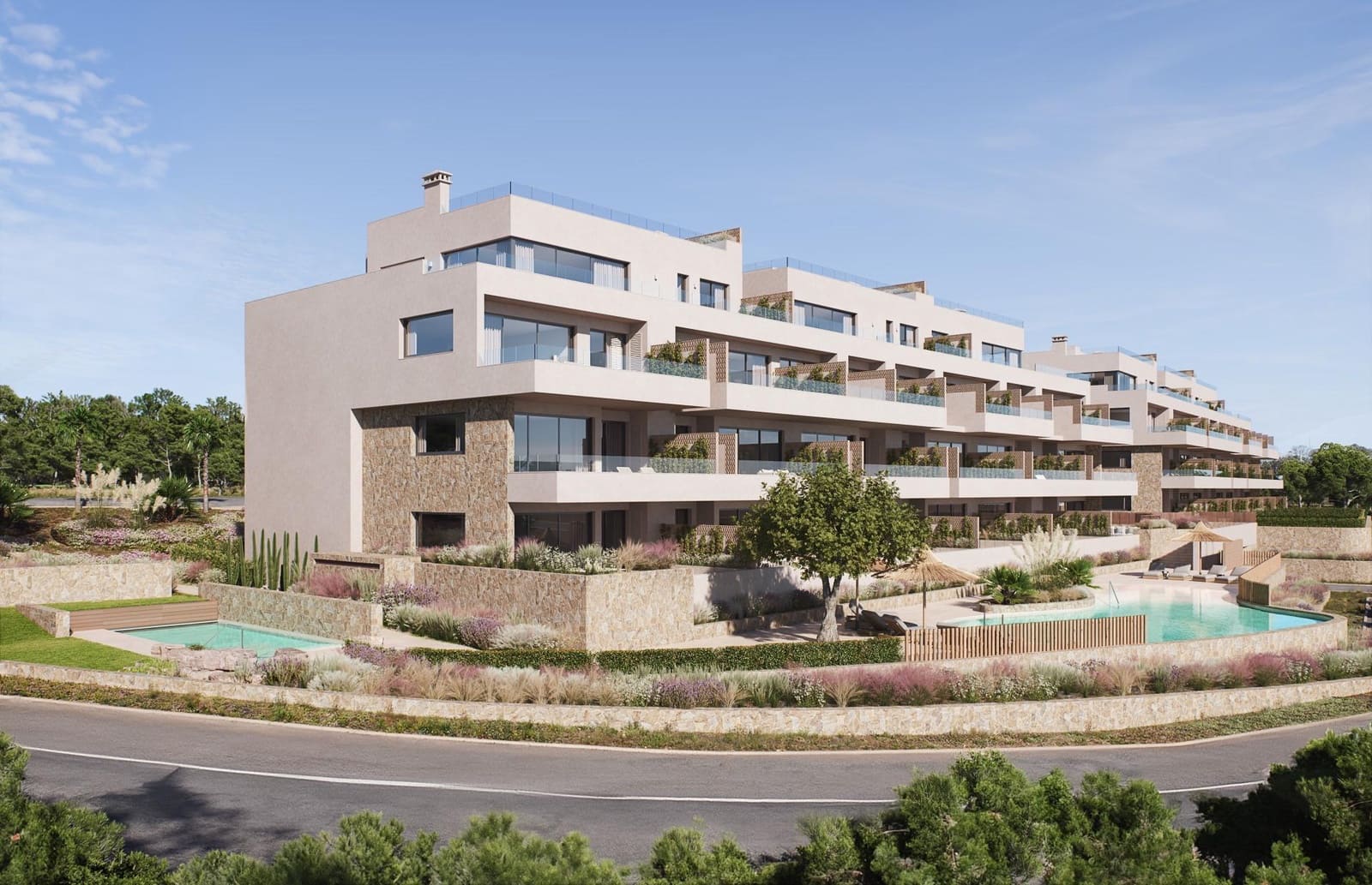 Ático de 3 habitaciones en Las Colinas Golf en venta con piscina garaje - 985.000 € (Ref: 9844092)