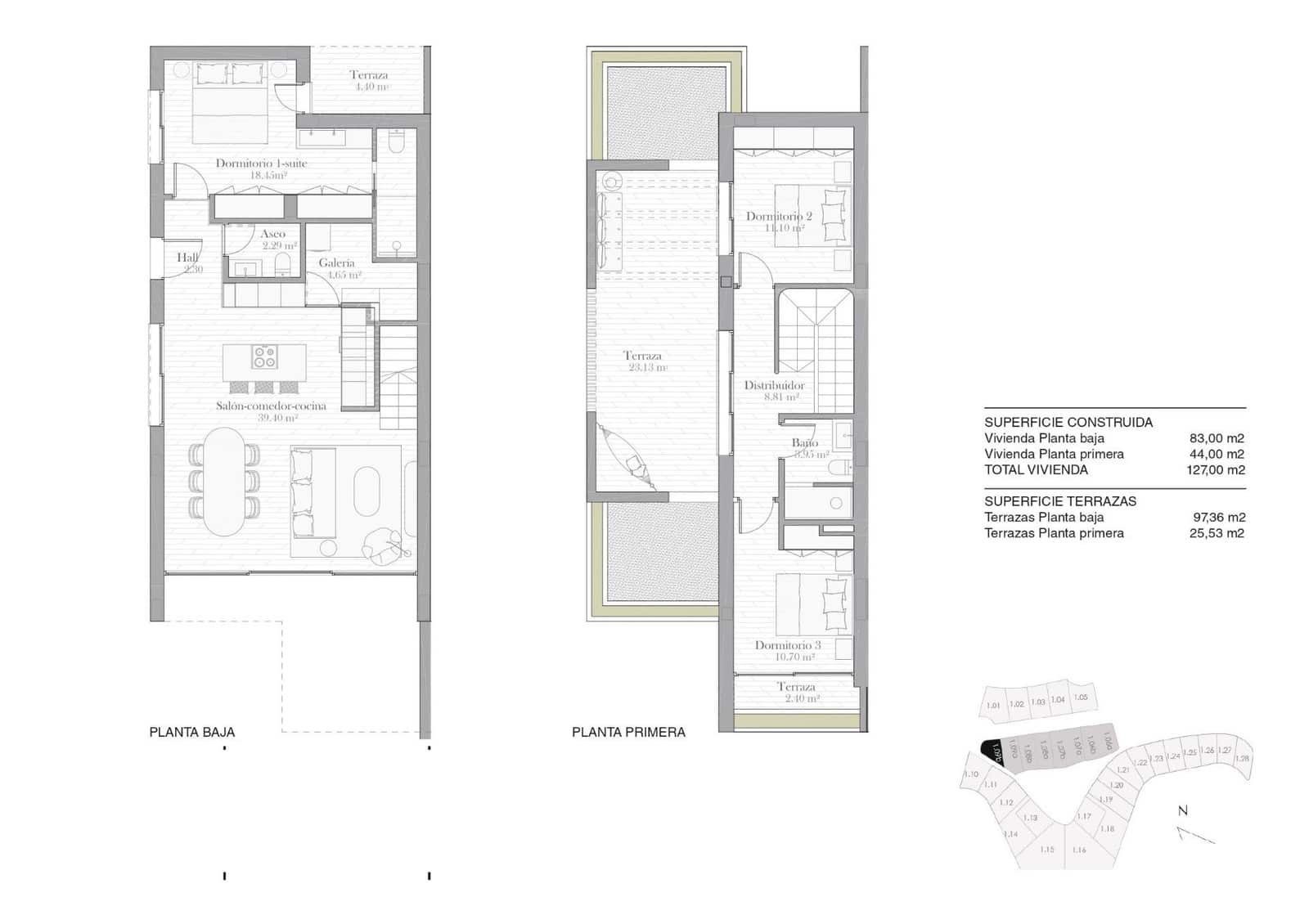3 Zimmer Villa zu verkaufen in Las Colinas Golf mit Pool Garage - 755.000 € (Ref: 9844093)