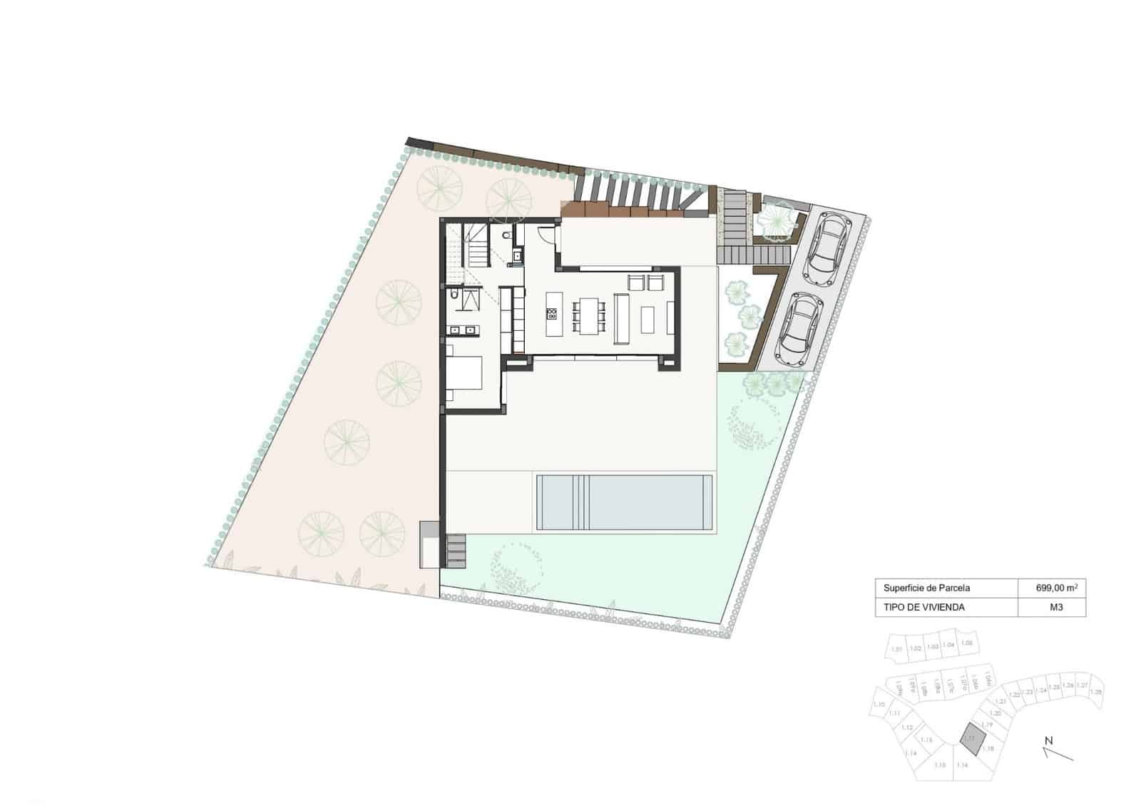 3 Zimmer Villa zu verkaufen in Las Colinas Golf mit Pool Garage - 1.165.000 € (Ref: 9844094)