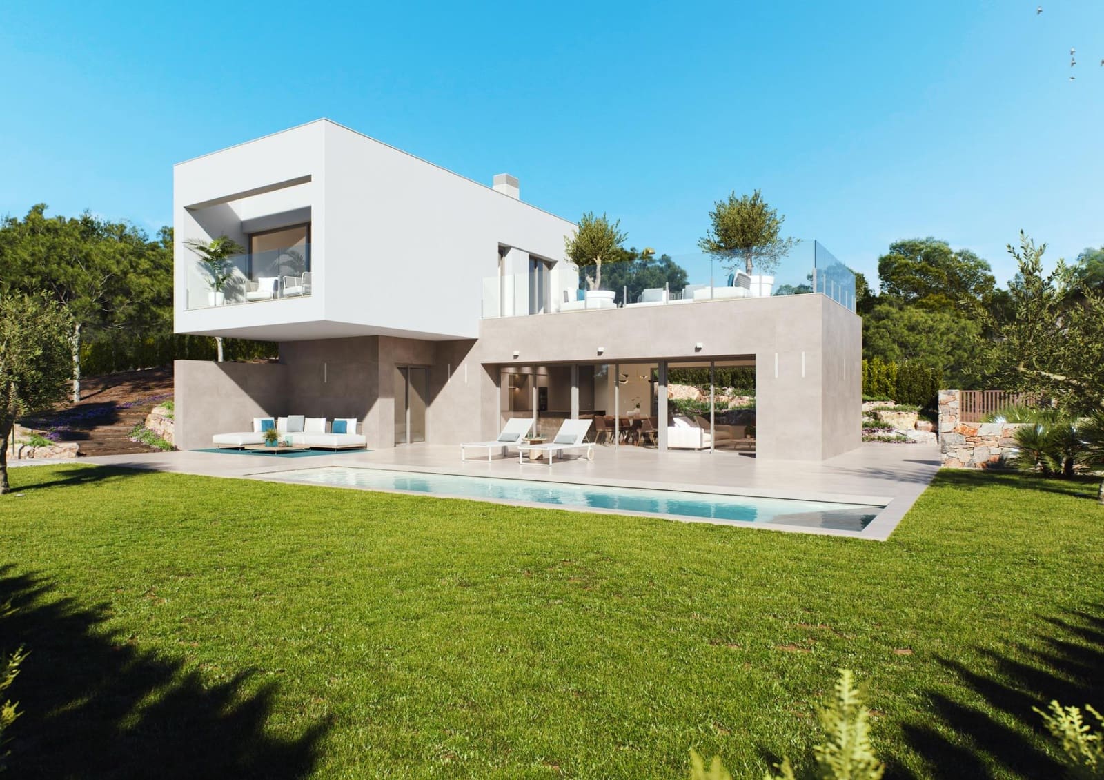 3 Zimmer Villa zu verkaufen in Las Colinas Golf mit Pool Garage - 1.165.000 € (Ref: 9844094)