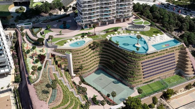 2 soveværelse Lejlighed til salg i Playa Poniente, Benidorm med swimmingpool garage - € 699.000 (Ref: 9844097)