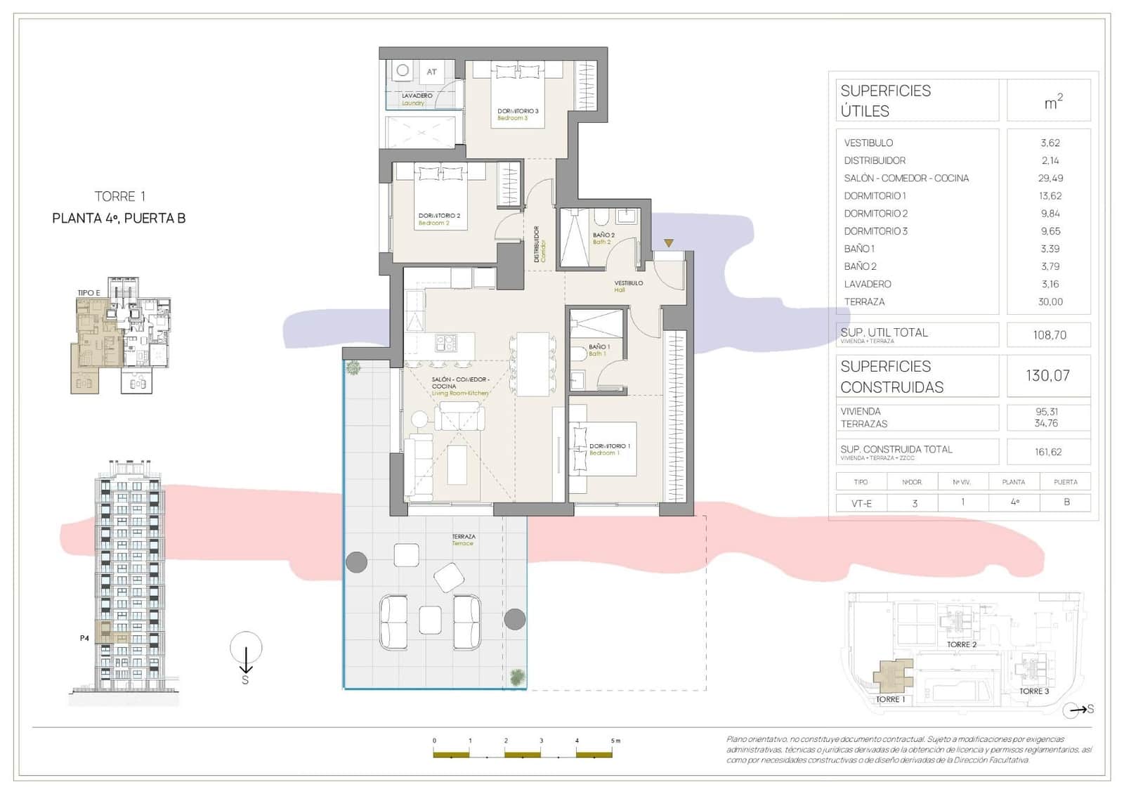 3 slaapkamer Appartement te koop in Calpe / Calp met zwembad garage - € 480.000 (Ref: 9844100)