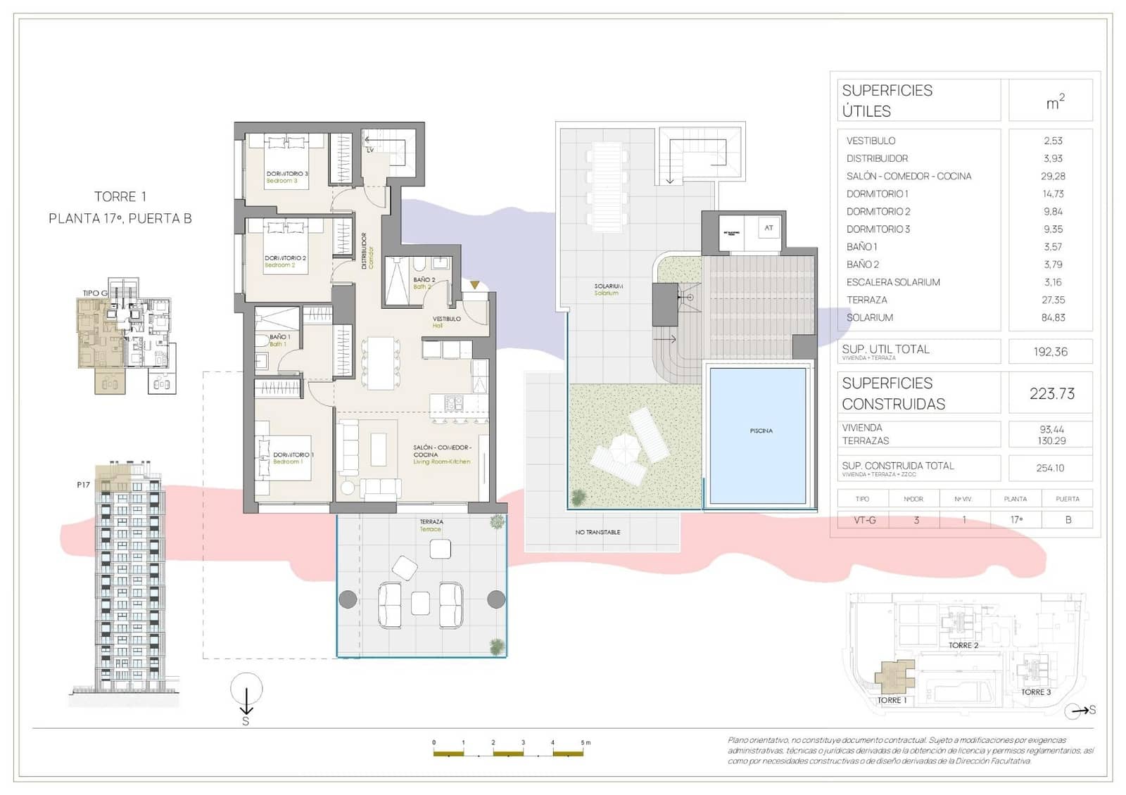 3 soverom Penthouse til salgs i Calpe / Calp med svømmebasseng garasje - € 1 100 000 (Ref: 9844102)
