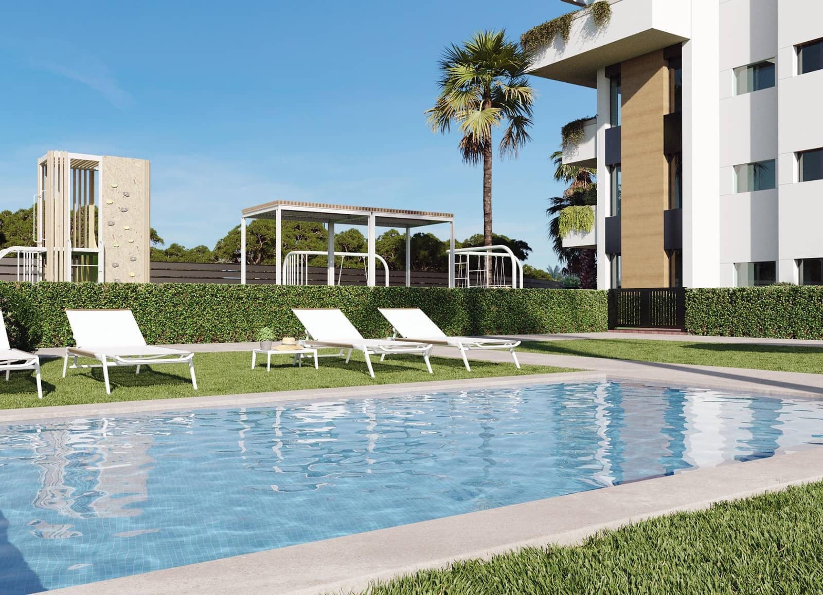 2 Zimmer Apartment zu verkaufen in Los Alcazares mit Pool - 281.900 € (Ref: 9844109)