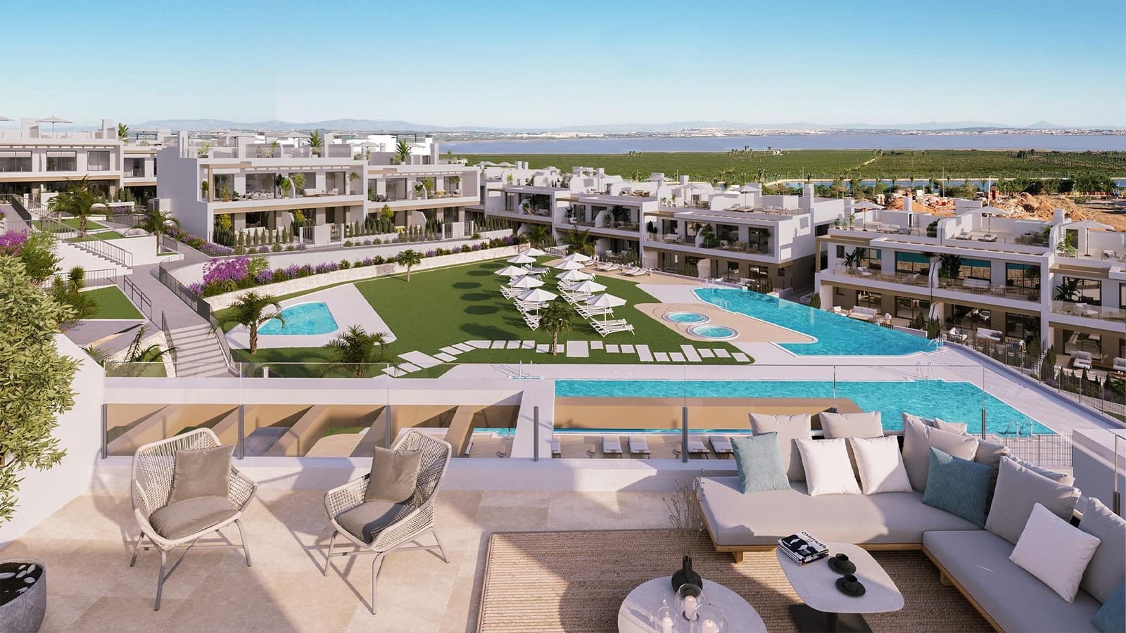 2 bedroom Apartment for sale in Los Balcones with pool garage - € 272,000 (Ref: 9844112)