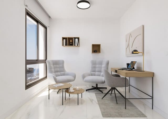 1 makuuhuone Huoneisto myytävänä paikassa Levante - Playa Fossa, Calpe / Calp mukana uima-altaan 
autotalli - 520 000 € (Ref: 9849417)
