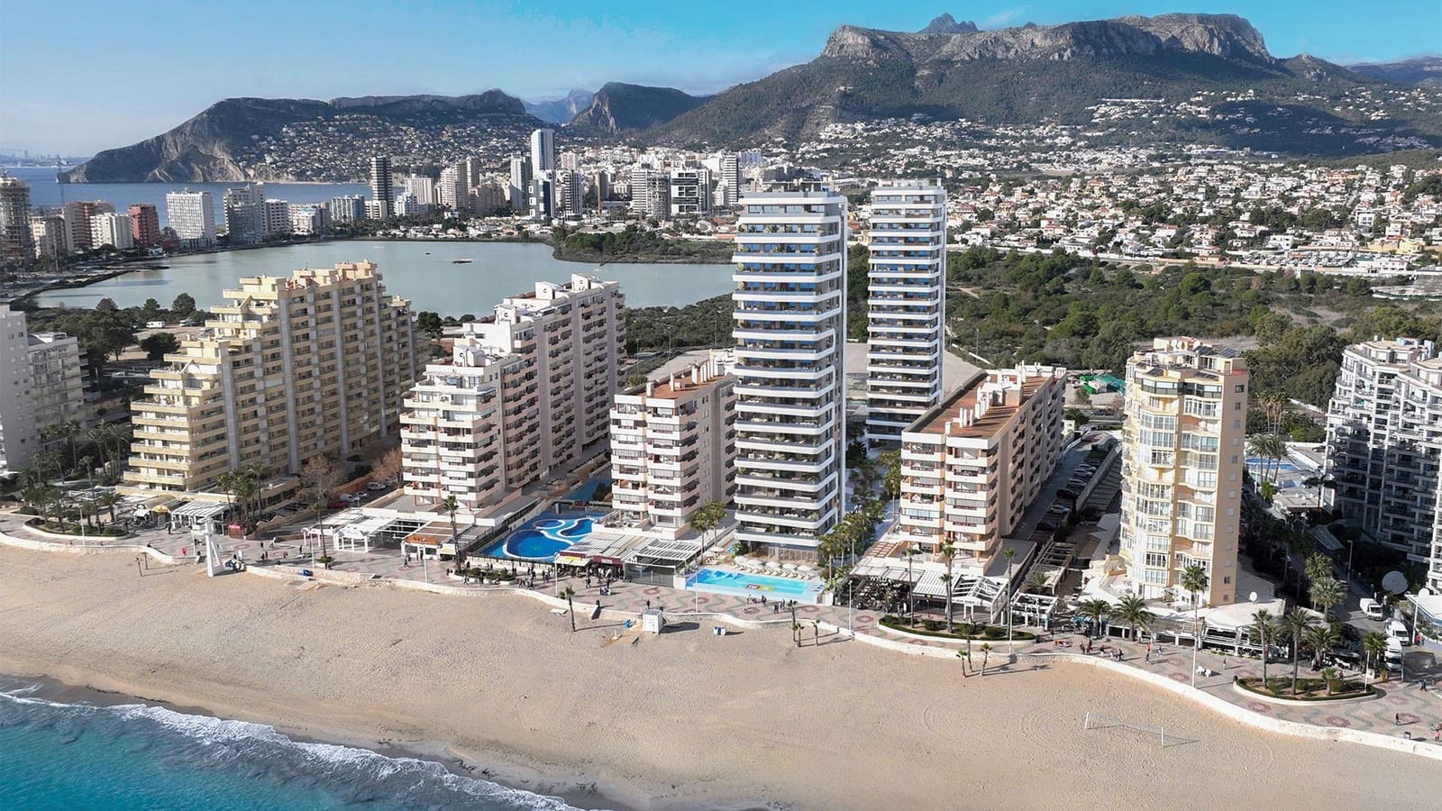 1 makuuhuone Huoneisto myytävänä paikassa Calpe / Calp mukana uima-altaan 
autotalli - 520 000 € (Ref: 9849417)