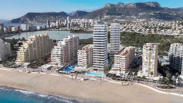 1 makuuhuone Huoneisto myytävänä paikassa Levante - Playa Fossa, Calpe / Calp mukana uima-altaan 
autotalli - 520 000 € (Ref: 9849417)