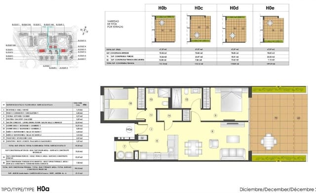 2 chambre Bungalow à vendre à Parque Acuático - Sector 25, Torrevieja avec piscine - 338 000 € (Ref: 9849420)