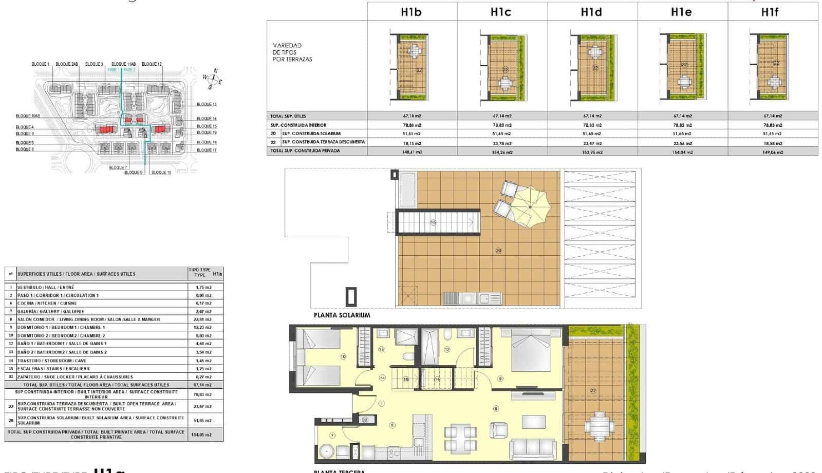 2 chambre Bungalow à vendre à Torrevieja avec piscine - 338 000 € (Ref: 9849420)