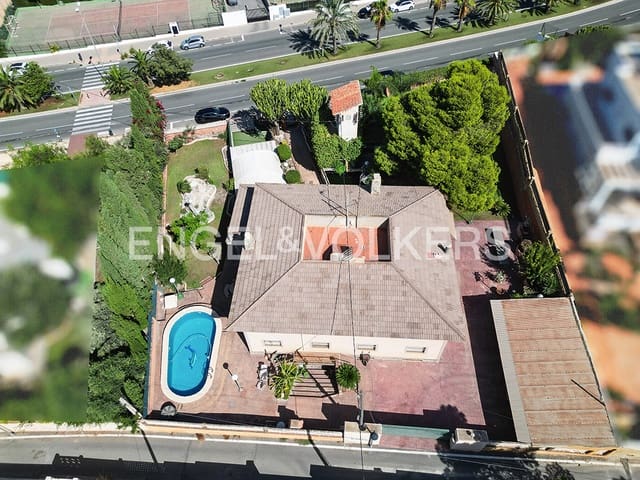 10 Zimmer Villa zu verkaufen in Cabo de las Huertas, Alicante / Alacant Stadt mit Pool - 1.900.000 € (Ref: 10073129)