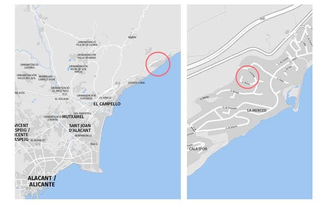 Chalet de 3 habitaciones en El Campello en venta con piscina garaje - 755.000 € (Ref: 8504706)