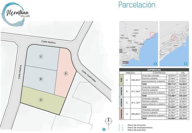 Chalet de 3 habitaciones en El Campello en venta con piscina garaje - 755.000 € (Ref: 8504706)