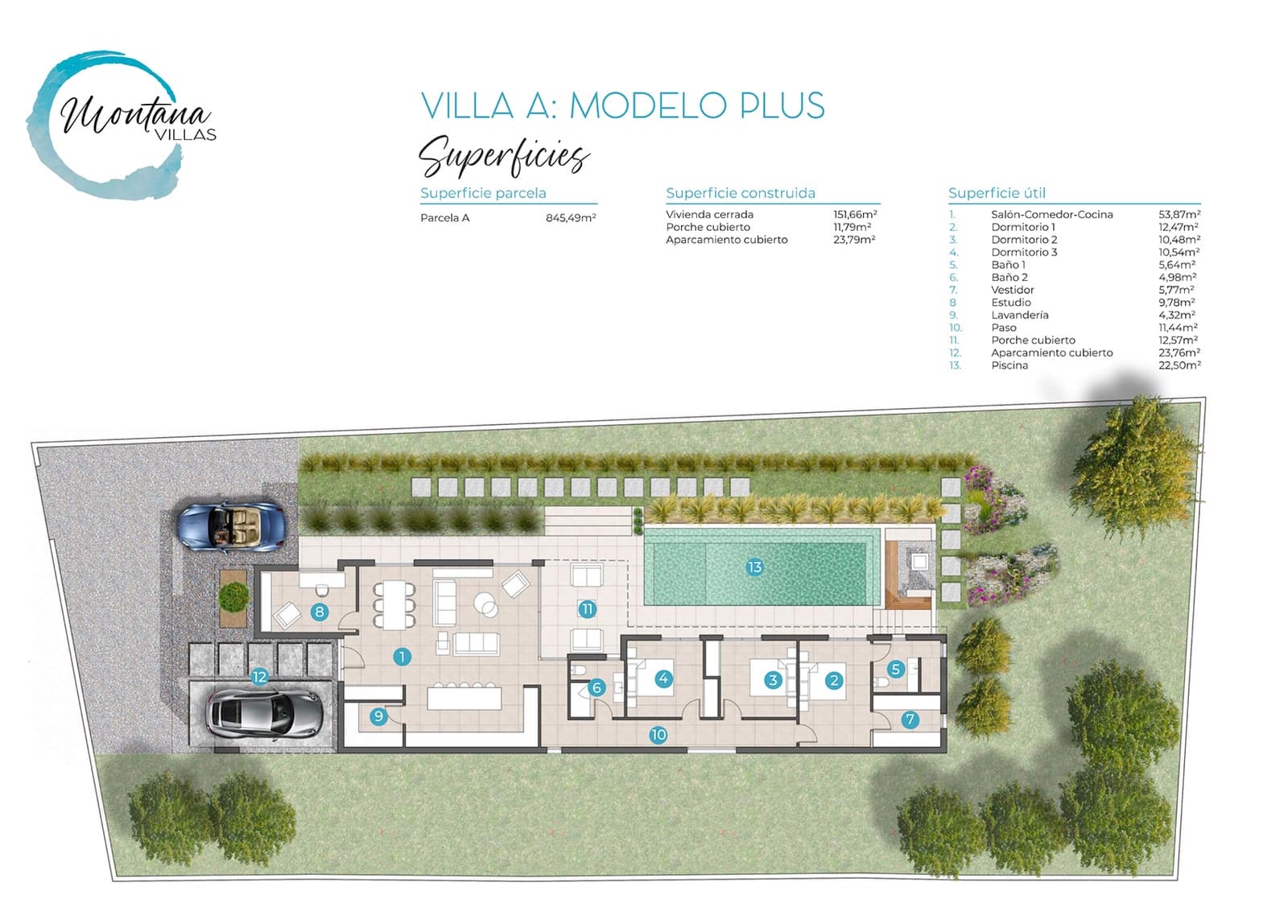 Chalet de 3 habitaciones en El Campello en venta con piscina garaje - 755.000 € (Ref: 8504706)
