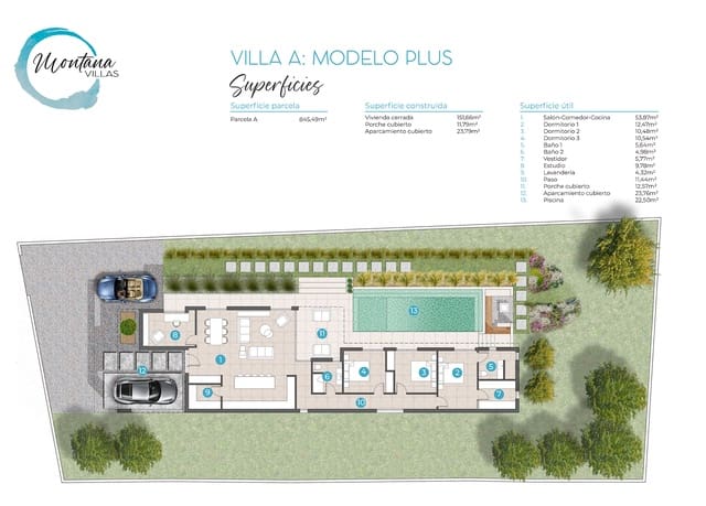 Chalet de 3 habitaciones en El Campello en venta con piscina garaje - 755.000 € (Ref: 8504706)