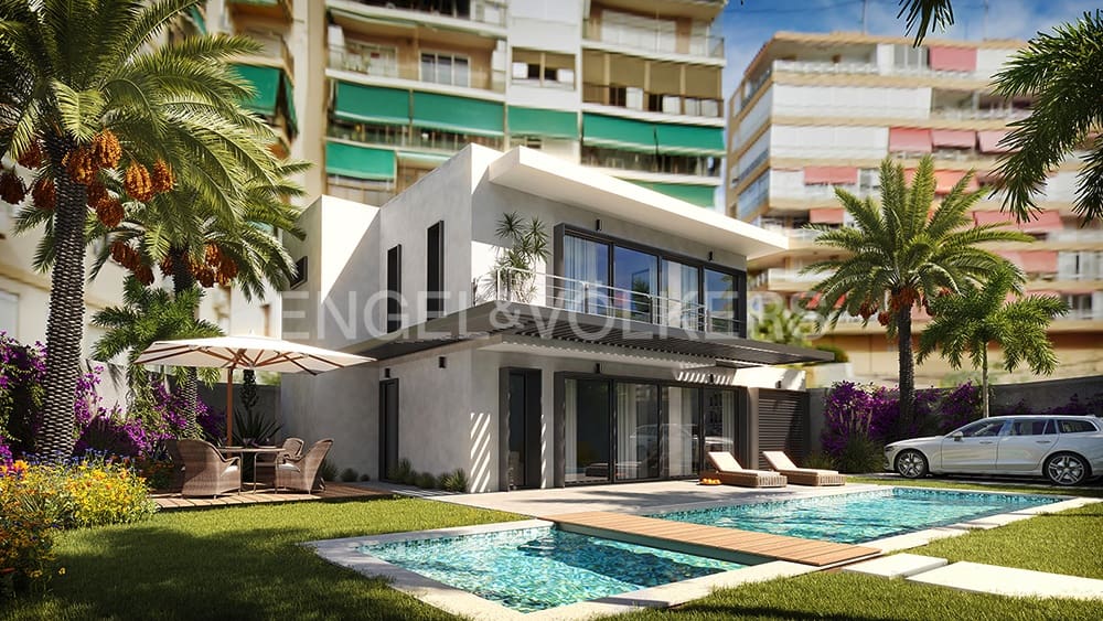 3 soveværelse Villa til salg i El Campello med swimmingpool garage - € 1.650.000 (Ref: 8600894)