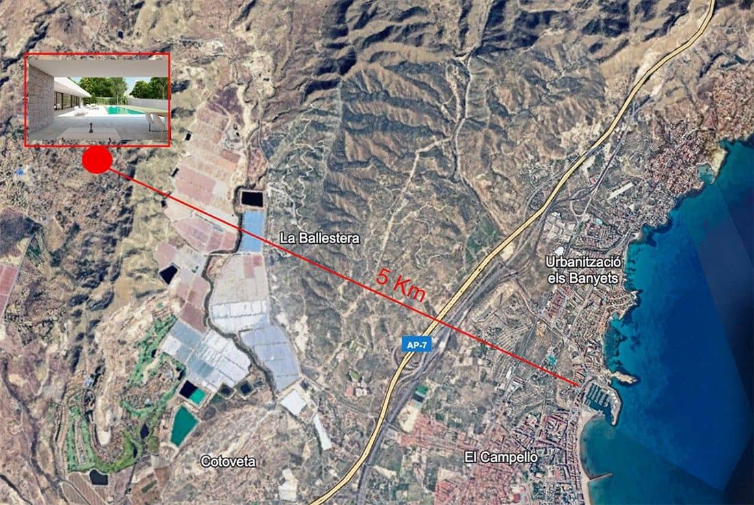 3 soveværelse Villa til salg i Busot med swimmingpool garage - € 850.000 (Ref: 8708326)